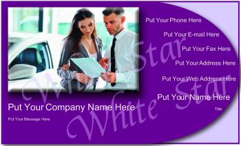 Automotive Sales Professional and Customer 
