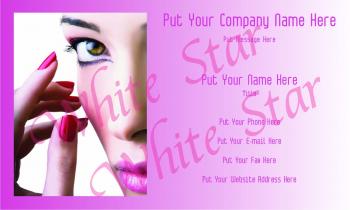 Cosmetologist Professional Facial Display
