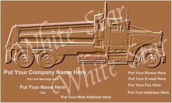 Heavy Equipment Professional Dump Truck Brown