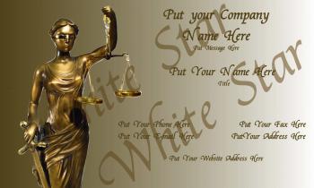  Legal Professional Lady Justice in Bronze 