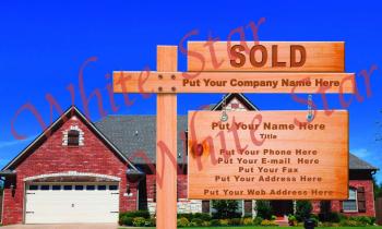 Real Estate Professional Sale Sign