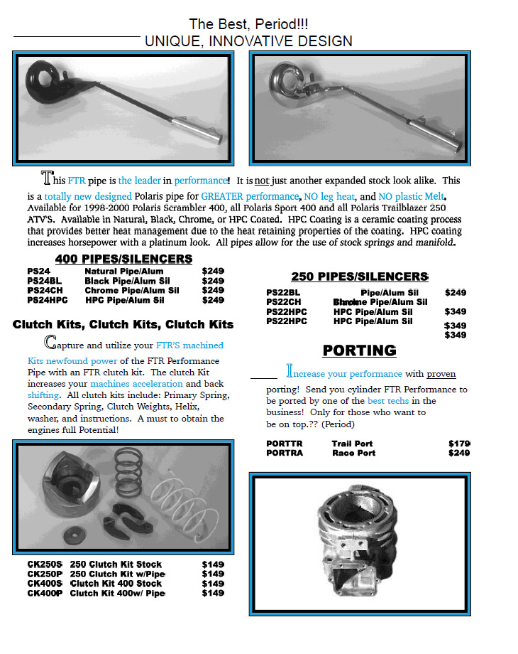 FTR Catalog Page 1 