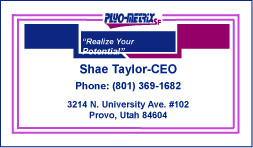 Plyo Metrix Bus Card